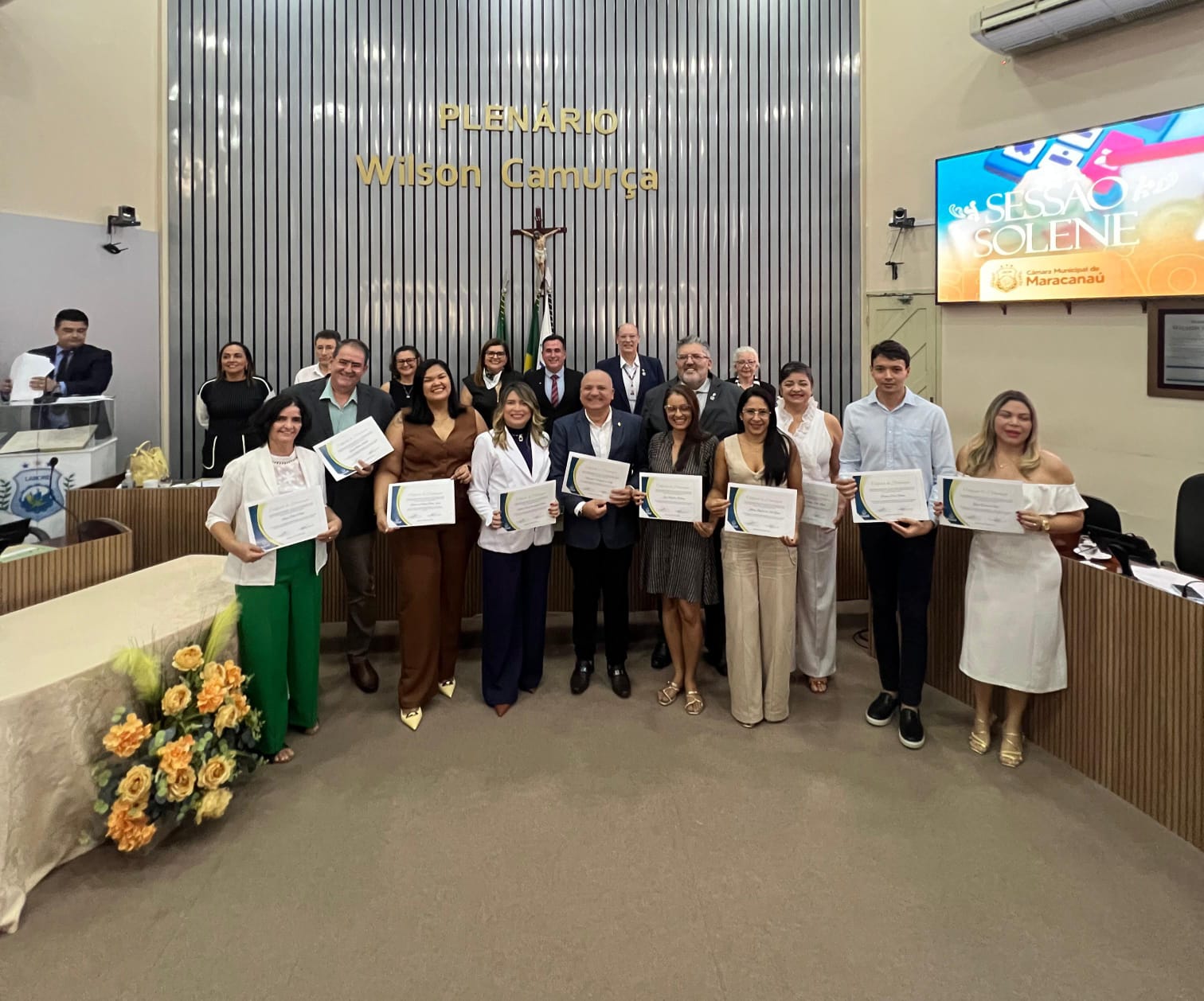 Solenidade em homenagem ao Dia do Administrador no município de Maracanaú